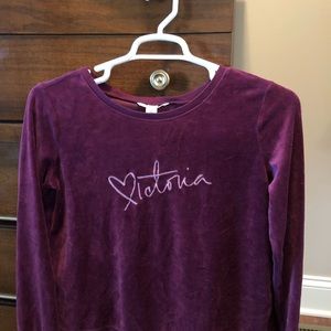 Victoria Secret, Size Medium, Dark Rose colored shirt